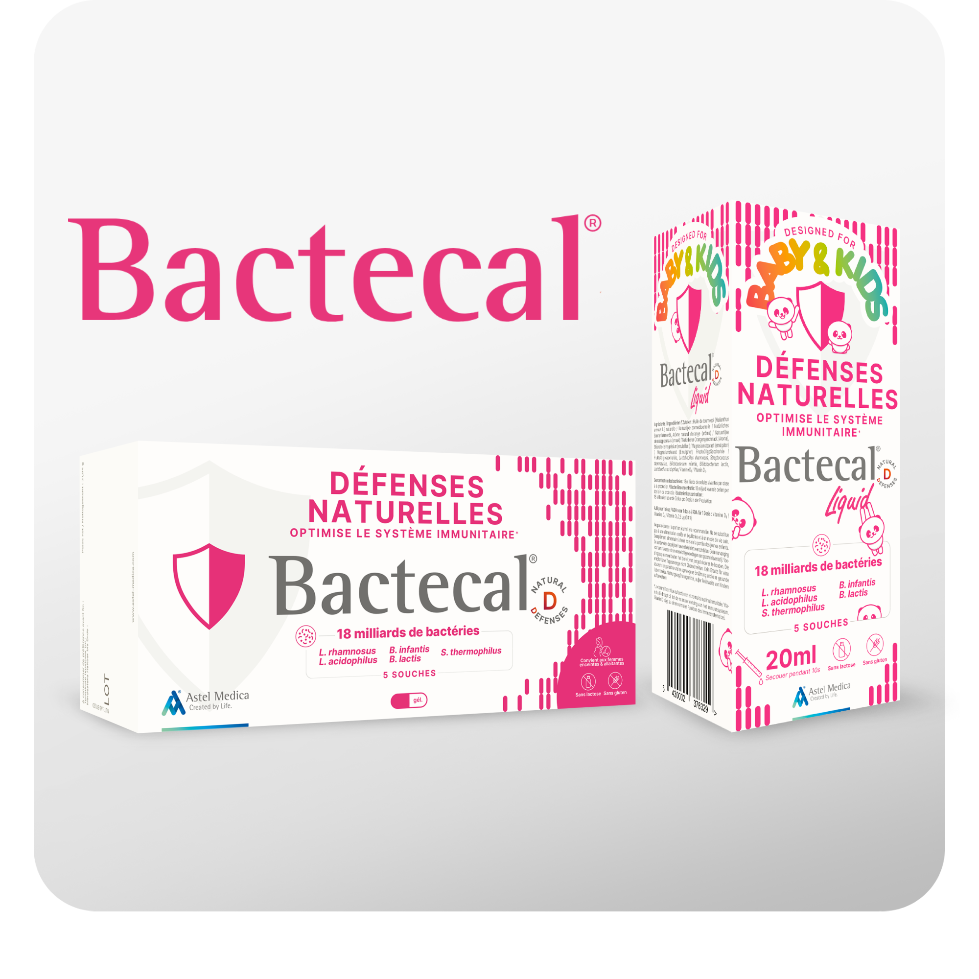 Bactecal D & Bactecal D Liquid Baby&Kids